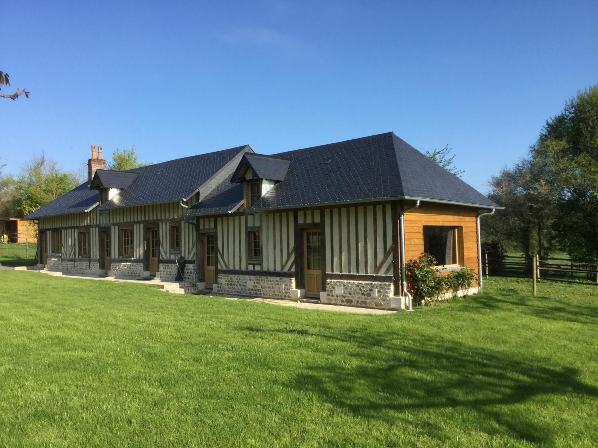 L'auberge du Mont Le Breuil-en-Auge Extérieur photo